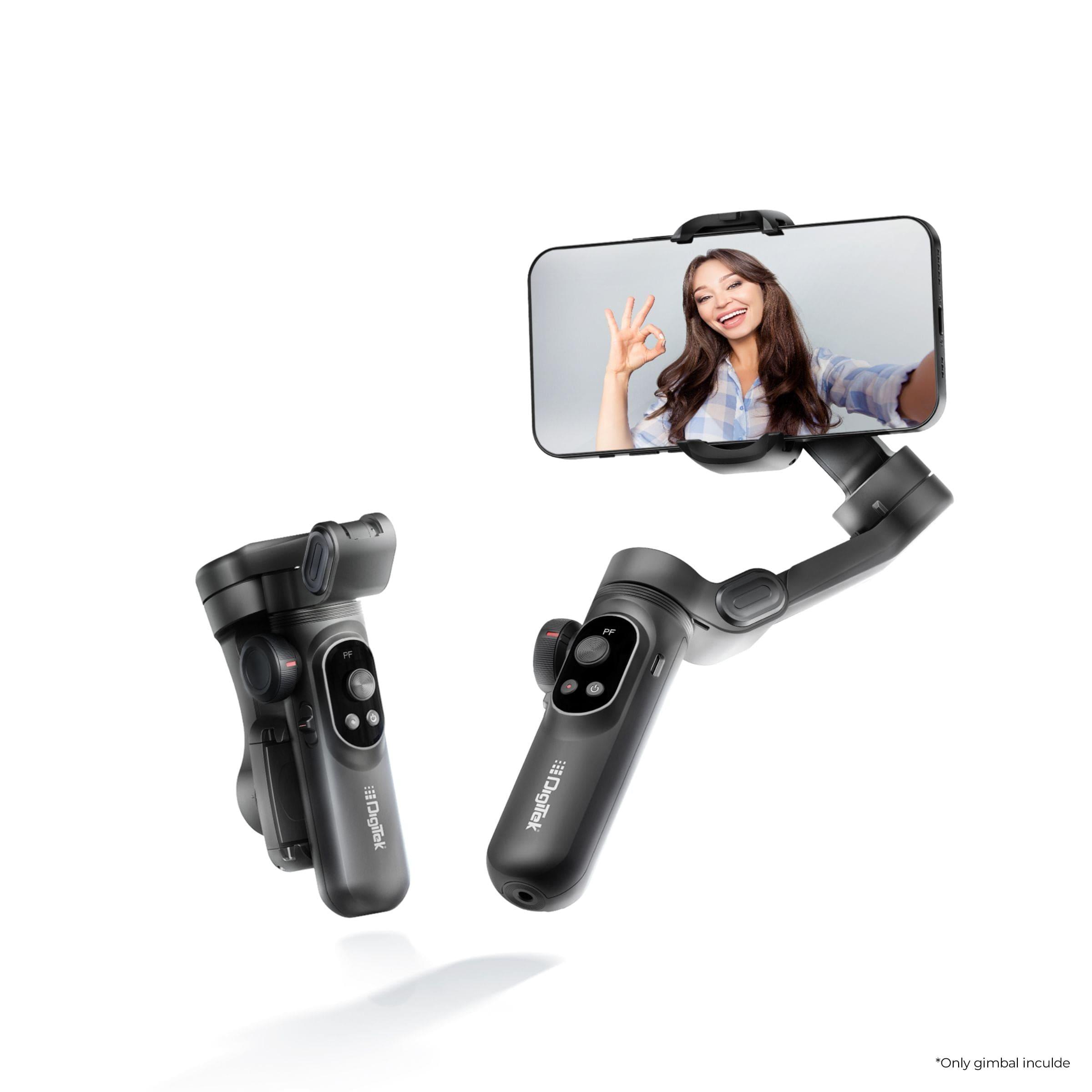 DigiteK (DSG-010PRO)3 Axis Foldabe Smartphone Gimbal - Digitek