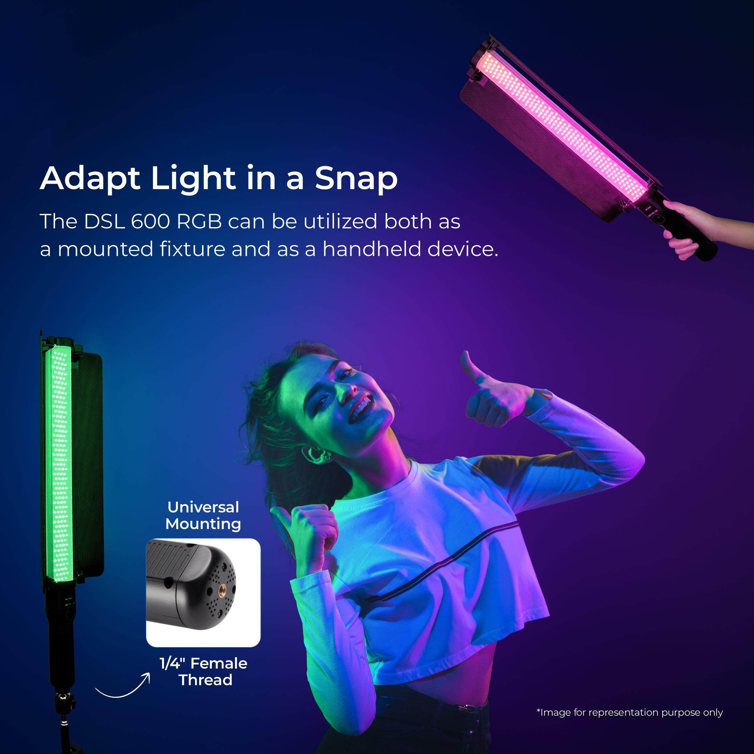 Digitek DSL-600 RGB is a Portable Handheld RGB LED Light Wand - Digitek