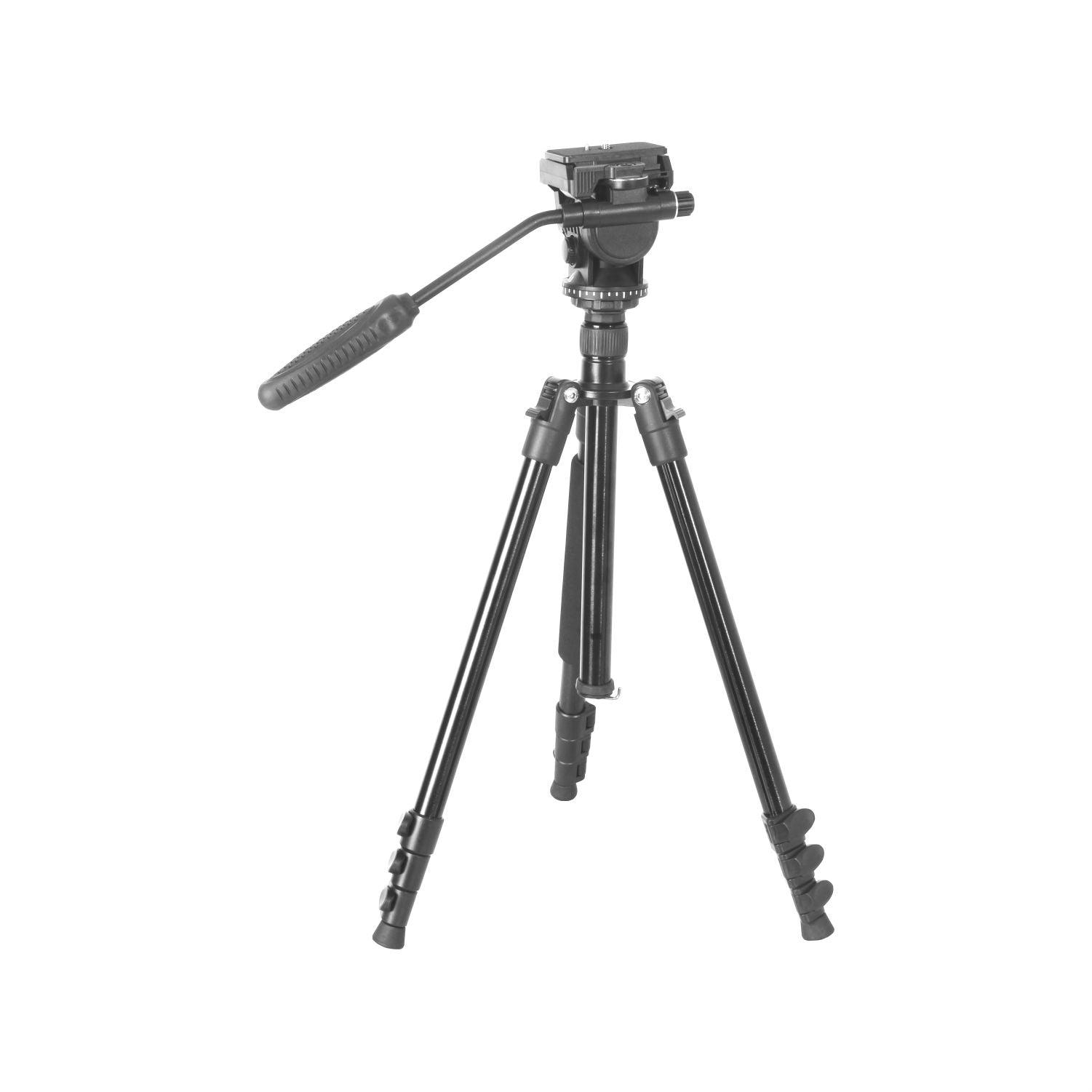 Digitek (DTR-545VD) Professional DV Tripod (65 Inch) Portable and Sturdy for DV Camera. Maximum Load up to 8Kgs. - Digitek