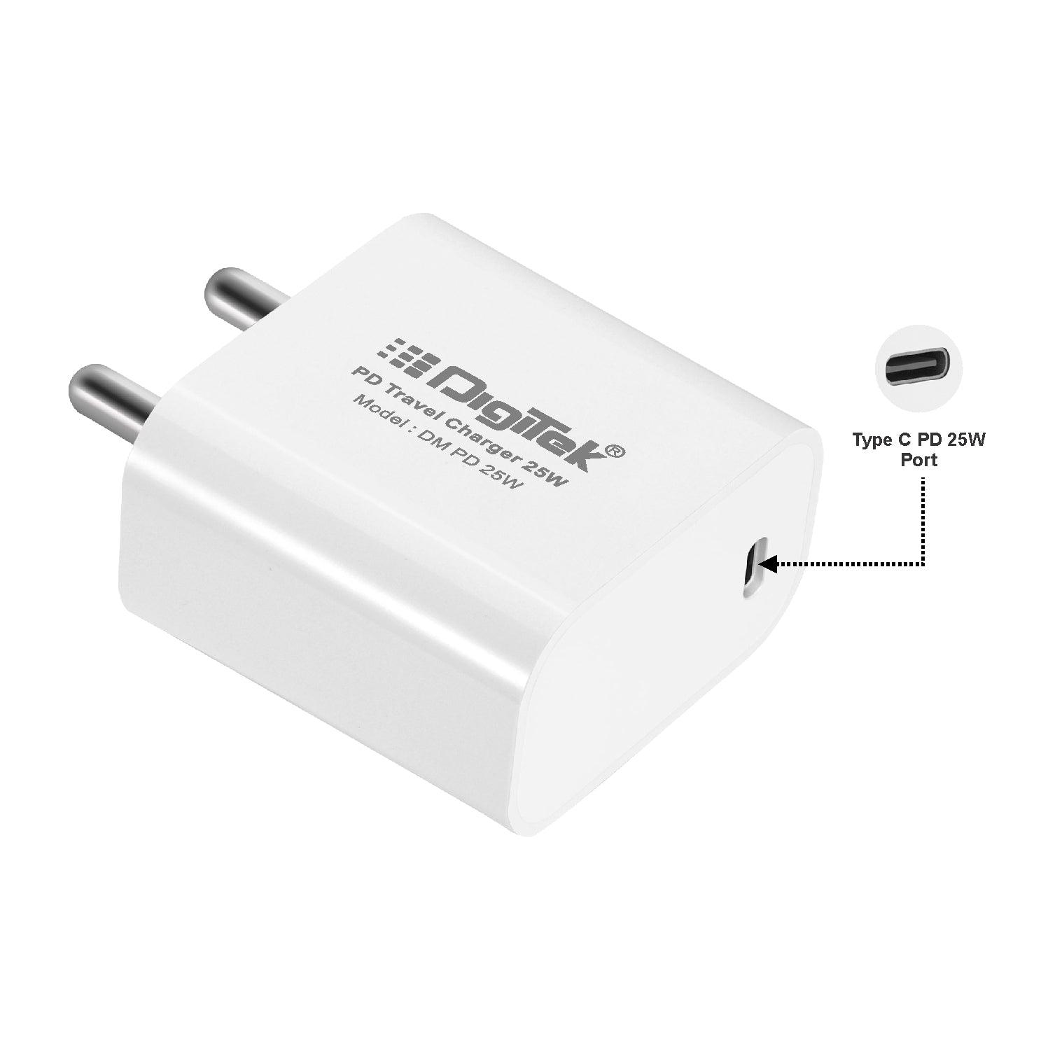 Digitek PD Travel Charger 25W (DMPD 25W) - Digitek