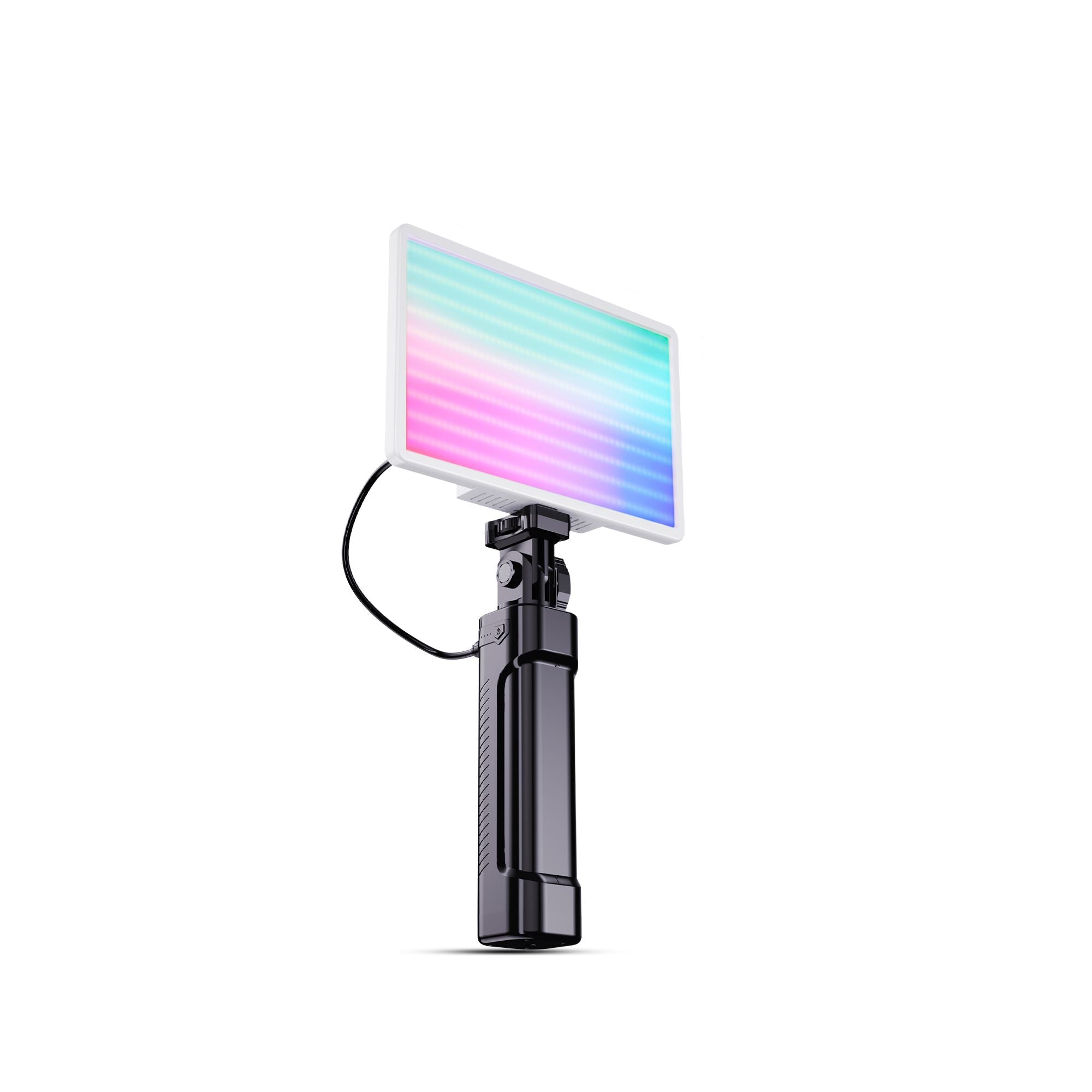 Digitek (LED-D100W RGB) Portable 100W RGB LED Video Light with Softbox & Power Bank, 24 Effects, 120° Wide Beam, 2500K–9900K Color Temp, 95+ CRI, 7950LM Output, Carry Bag Included, For Photo & Videography