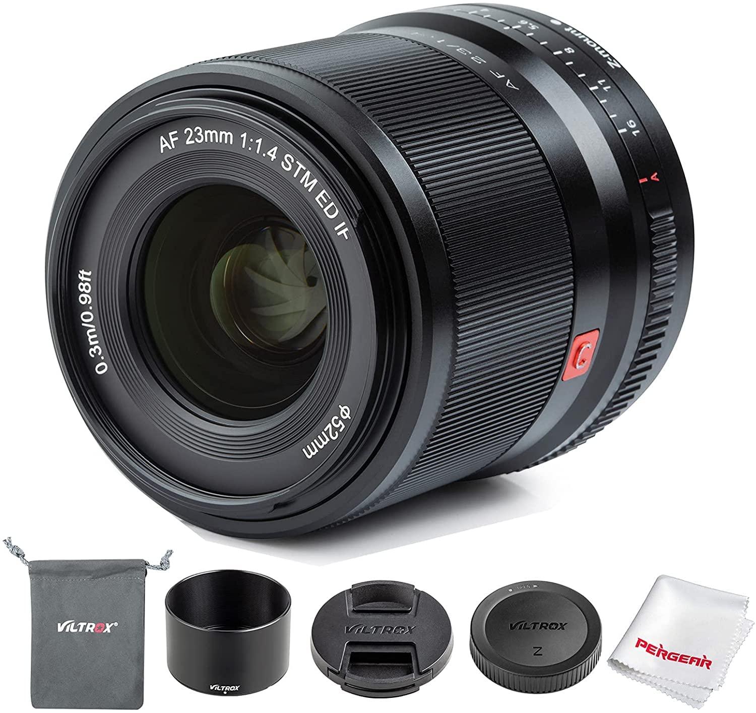 VILTROX 23mm F1.4 Auto Focus Wide-Angle Lens, Compatible with APS-C Nikon Z-Mount Mirrorless Camera Z fc Z50 Z5 Z6 Z6 II Z7 Z7 II - Digitek