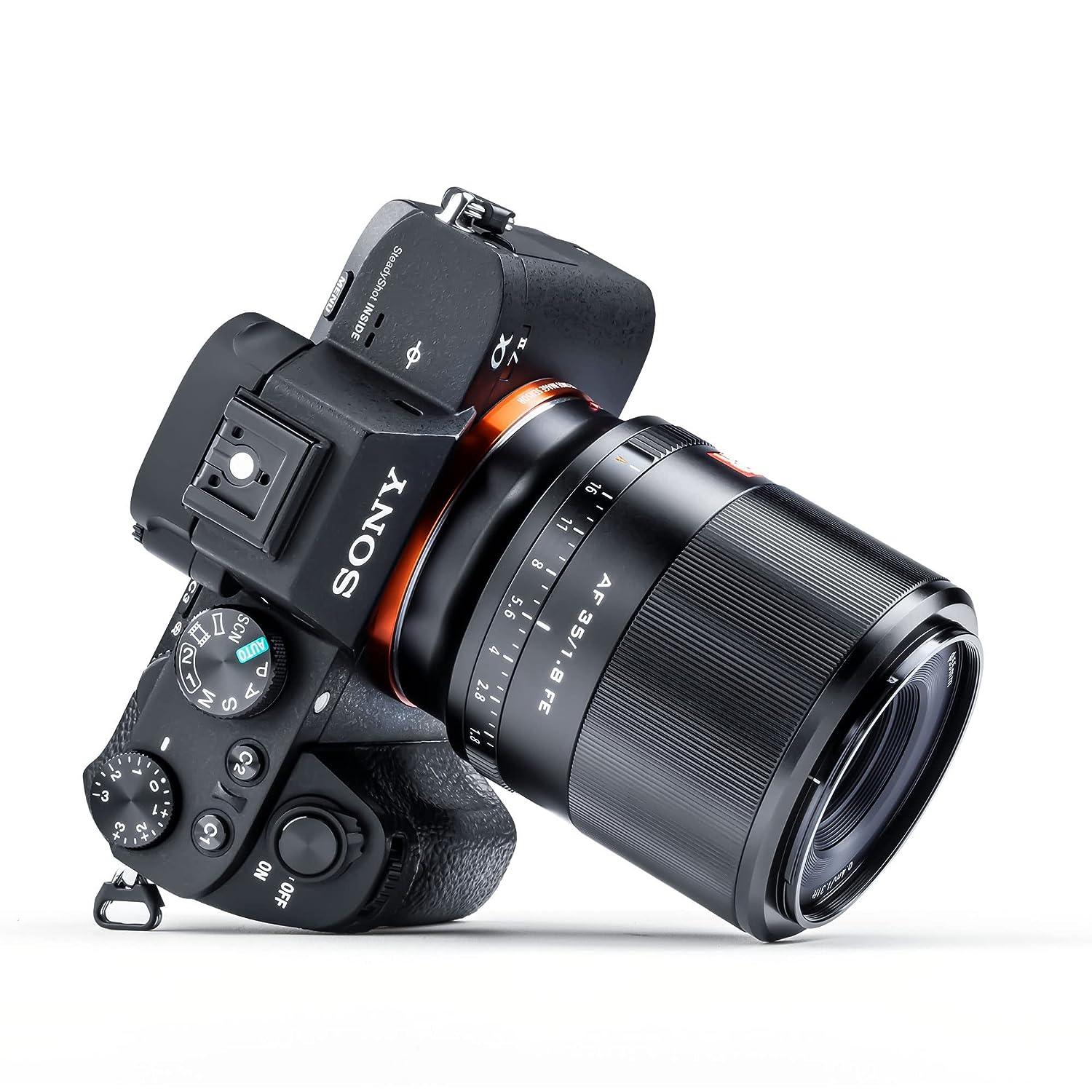 VILTROX 35mm f/1.8 Full Frame Lens for Sony E Mount, Auto Focus F1.8 FE Lens for Sony a7r iv a7 iii a7s iii a7r iii a6400 a6600 ZV-E10 (AF 35mm/1.8 FE) - Digitek