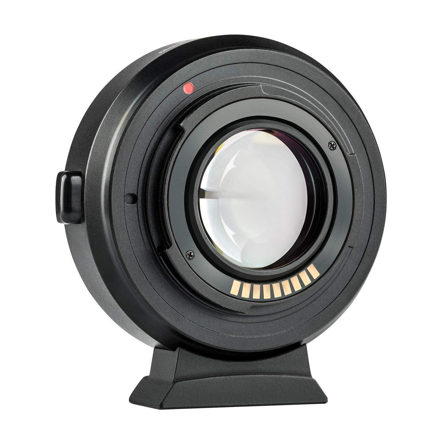 VILTROX EF-FX2 0.71x Auto Focus Mount Adaptor for EF Lenses on X-Mount mirrorless Cameras, Black - Digitek