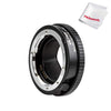 Viltrox EF-R2 Auto Focus Adjustment Lens Adapter Ring for Canon EF/EFS Seires Lenses to EOS R/RP Series Cameras with Pergear Cloth