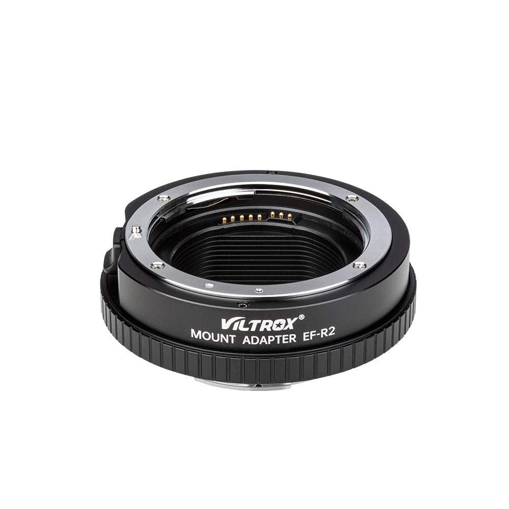 Viltrox EF-R2 Auto Focus Adjustment Lens Adapter Ring for Canon EF/EFS Seires Lenses to EOS R/RP Series Cameras with Pergear Cloth - Digitek