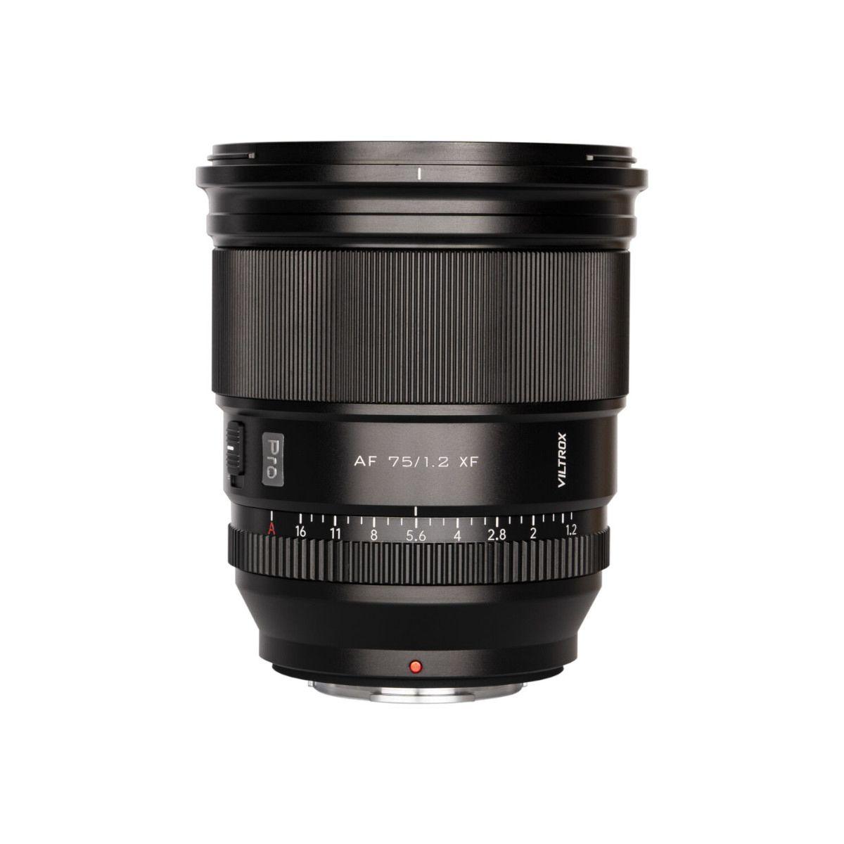 VILTROX PRO Level 75mm F1.2 XF Auto Focus Large Aperture Prime Lens Designed for Fujifilm X-mount Cameras - Digitek