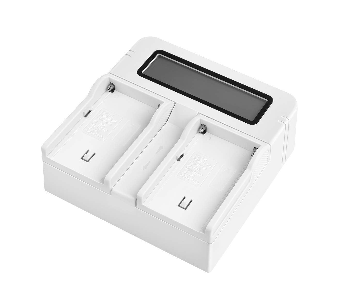 Digitek (DUC008 WHITE) Multi Li-Ion LCD Battery Charger, with Protection Against Over Charging, overheating & Short Circuit.