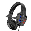 Digitek (DHM 002) Wired Stereo Headphone for Game Enthusiasts, Work from Home, e-Learning, Tele Calling, Video Conferencing & On Line Classes with LED & MIC