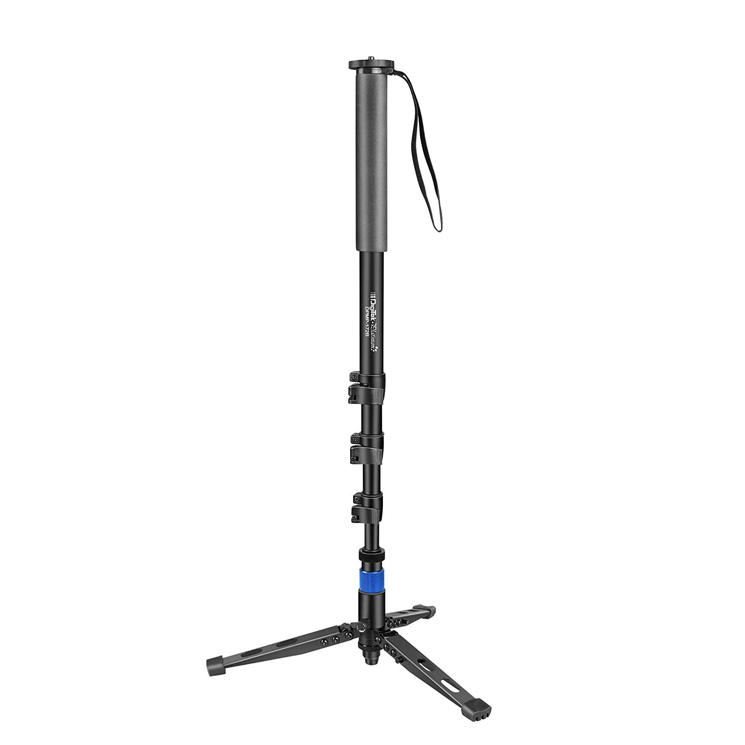 Digitek (DPMP 172B) Professional Ultra Portable Cum Heavy Duty Monopod, Maximum Load : 10kgs - Digitek