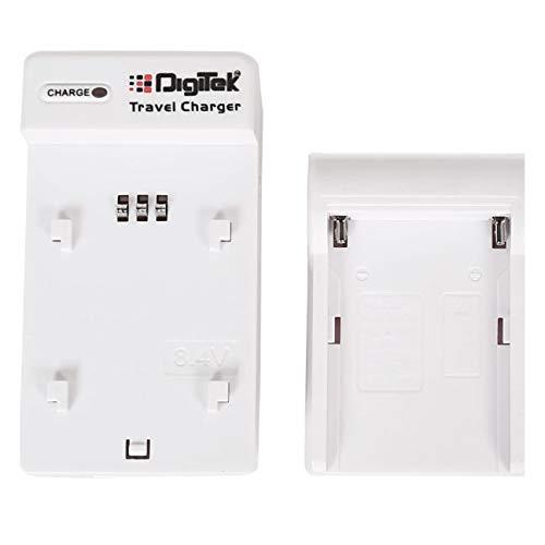 Digitek DUC 006 Travel Charger for Canon ENEL 3e Camera Rechargeable Battery (White) CH ENEL 3e - Digitek