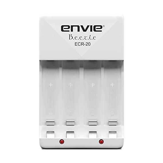 ENVIE (ECR-20) Charger for AA & AAA Rechargeable Batteries - Digitek