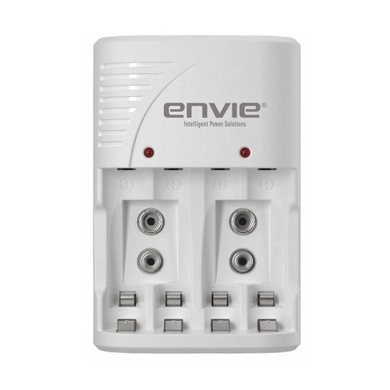 ENVIE (ECR 30) Charger NEXA ECR 30 Smart Charge Control Charger System for AA & AAA & 9V Rechargeable Batteries - Digitek